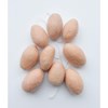 Velikonoční plstěné vajičko na zavěšení 4 cm lososové_0