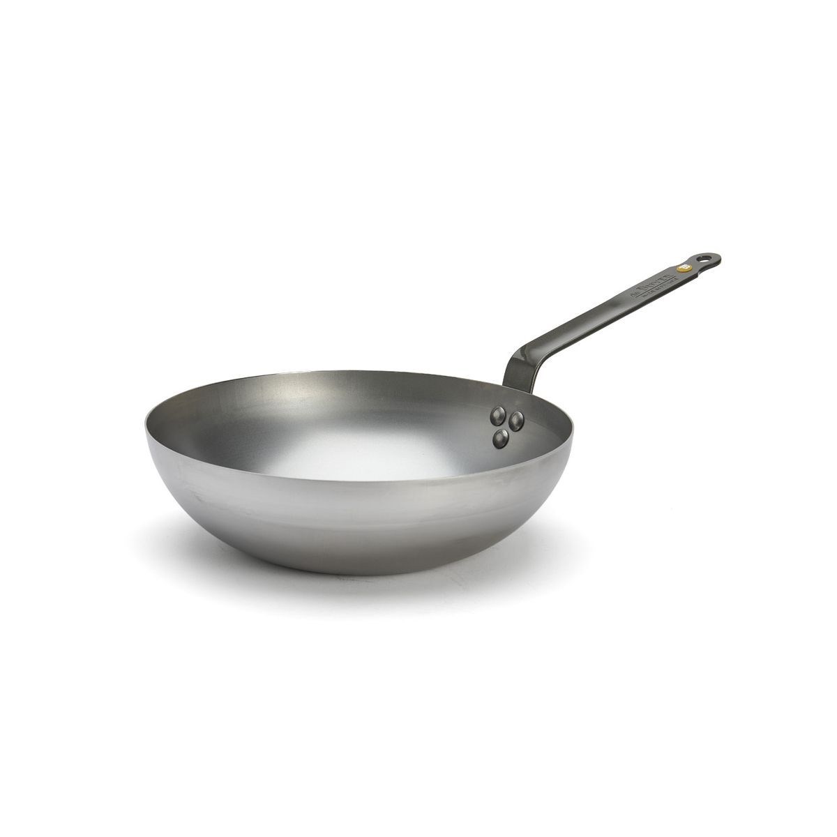 Ocelová pánev WOK de Buyer MINERAL B 24cm zaoblený_5