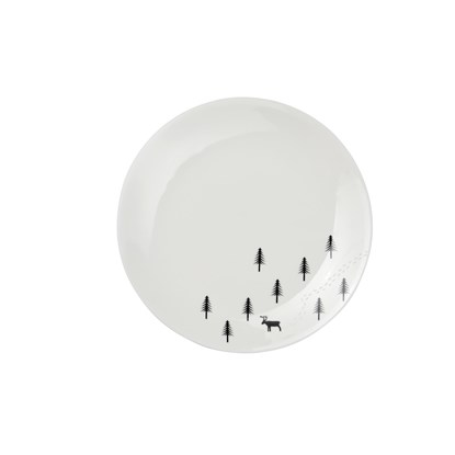 Dezertní talíř Asa JOY-snow tracks 20,5 cm_1