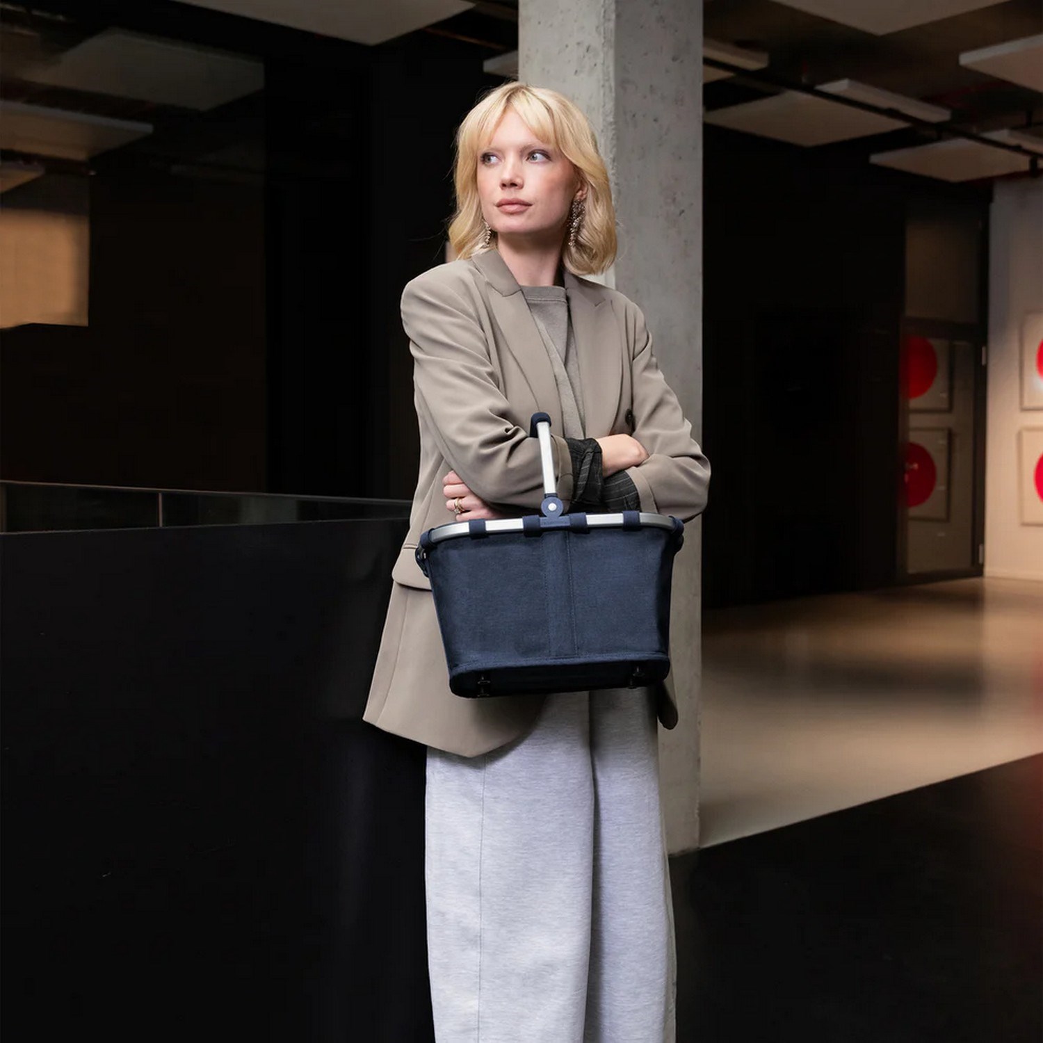 Nákupní košík Reisenthel Carrybag XS twist navy_2