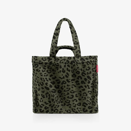 Taška přes rameno Reisenthel softshopper teddy leo olive_5