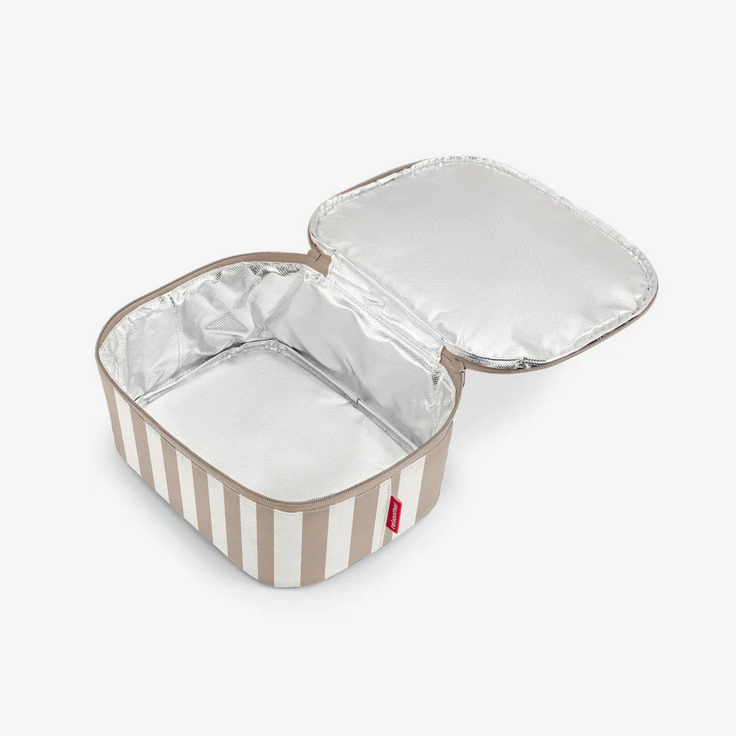 Termobox Reisenthel Coolerbag M pocket summerstripes coffee_2