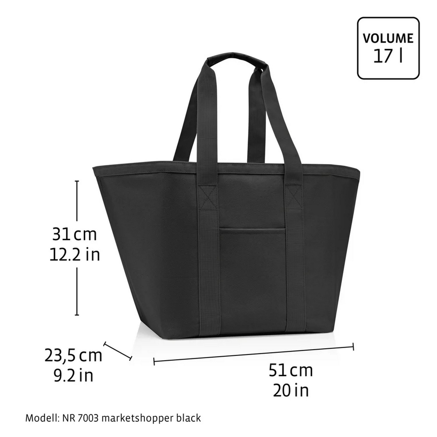 Taška přes rameno Reisenthel Marketshopper taupe_5