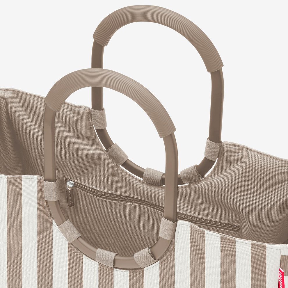 Módní taška Reisenthel Loopshopper L summerstripes coffee_3