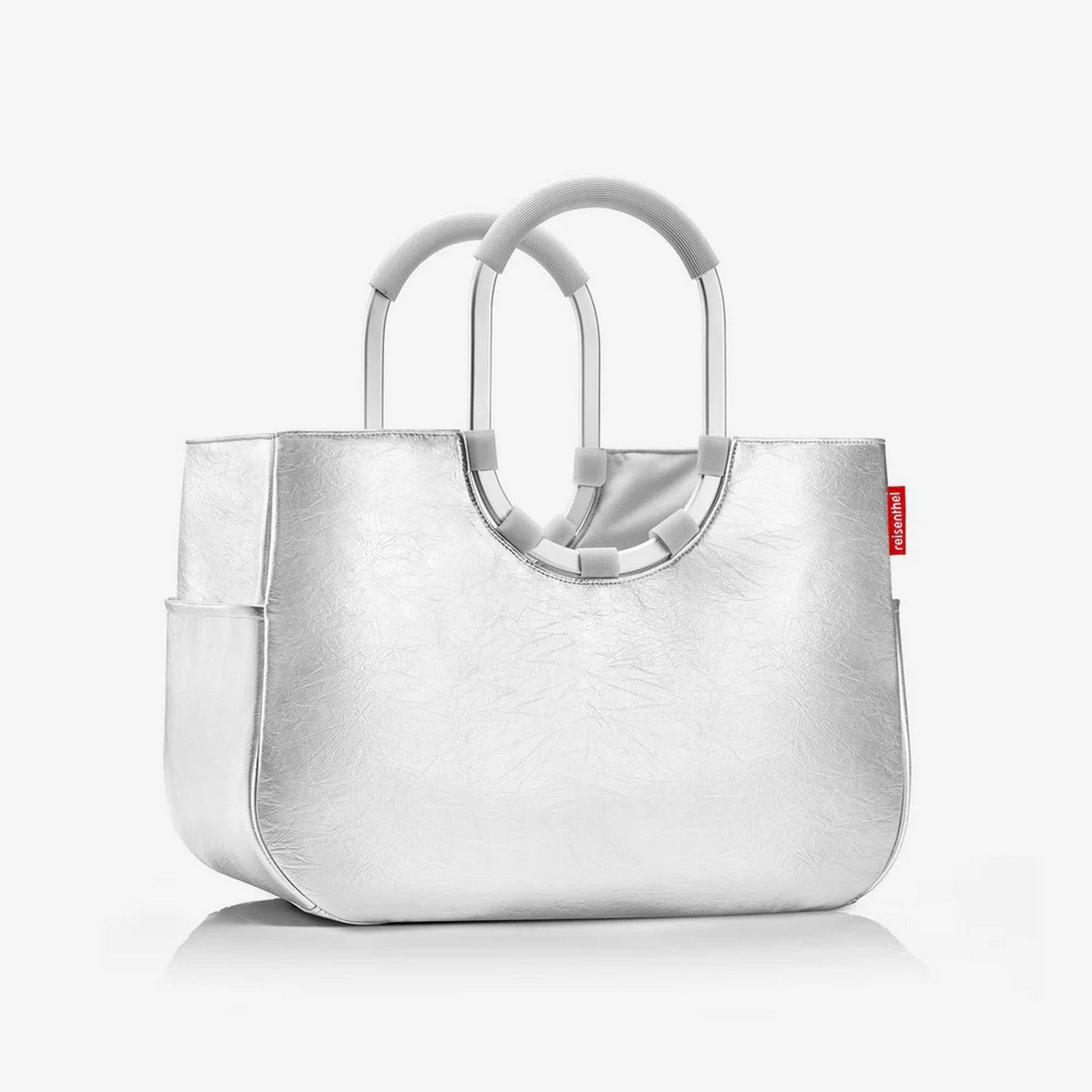 Módní taška Reisenthel Loopshopper L silver crackle_2