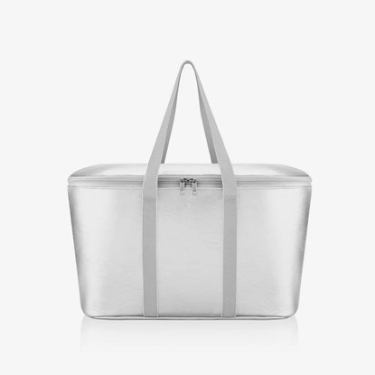 Termobox Reisenthel Coolerbag silver crackle_5