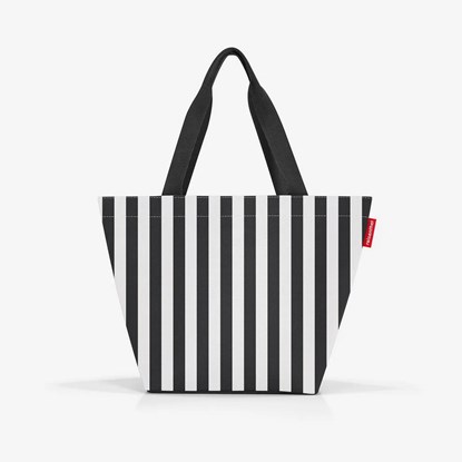 Taška přes rameno Reisenthel Shopper M summerstripes black_5