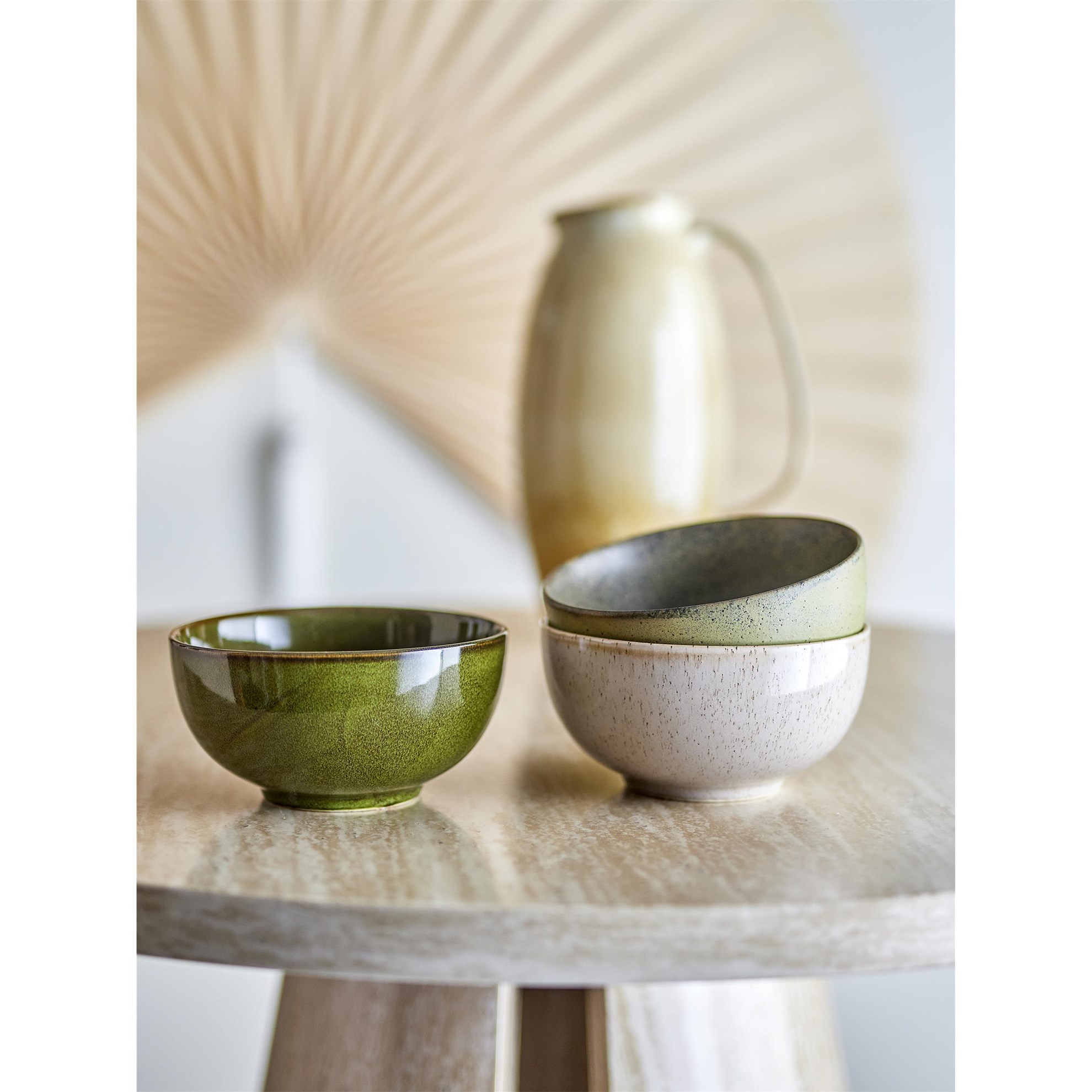Kameninové mísy ADDISON 700 ml SET/3ks zelené_0
