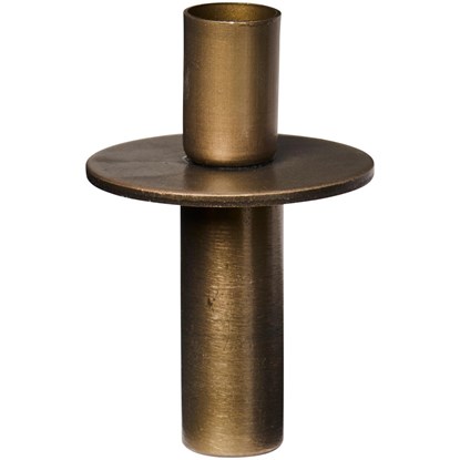 Kovový držák na svíčku do láhve Ib Laursen V.6,7 cm měděný_0