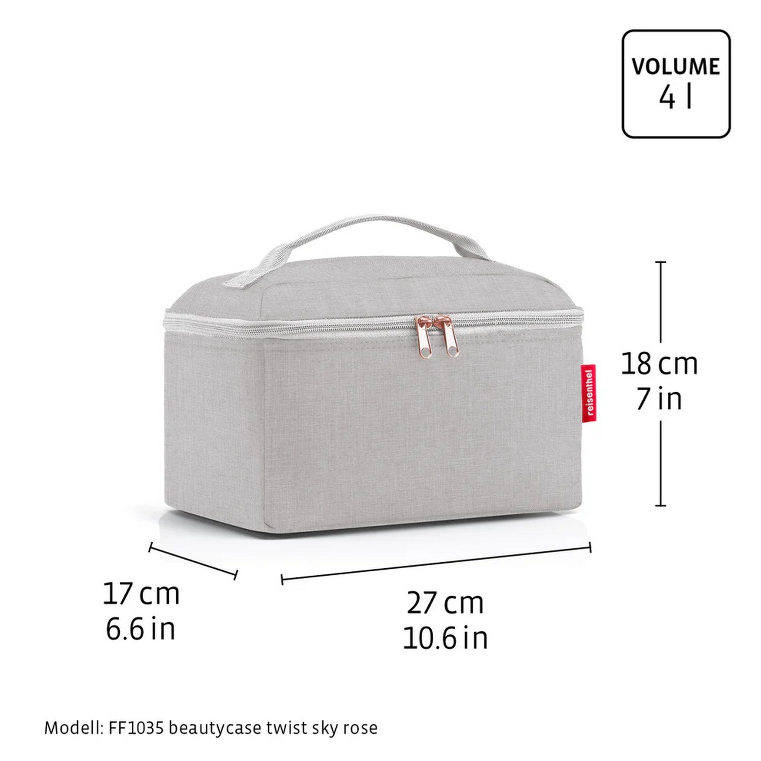 Kosmetický kufřík Reisenthel Beautycase leo vanilla_2