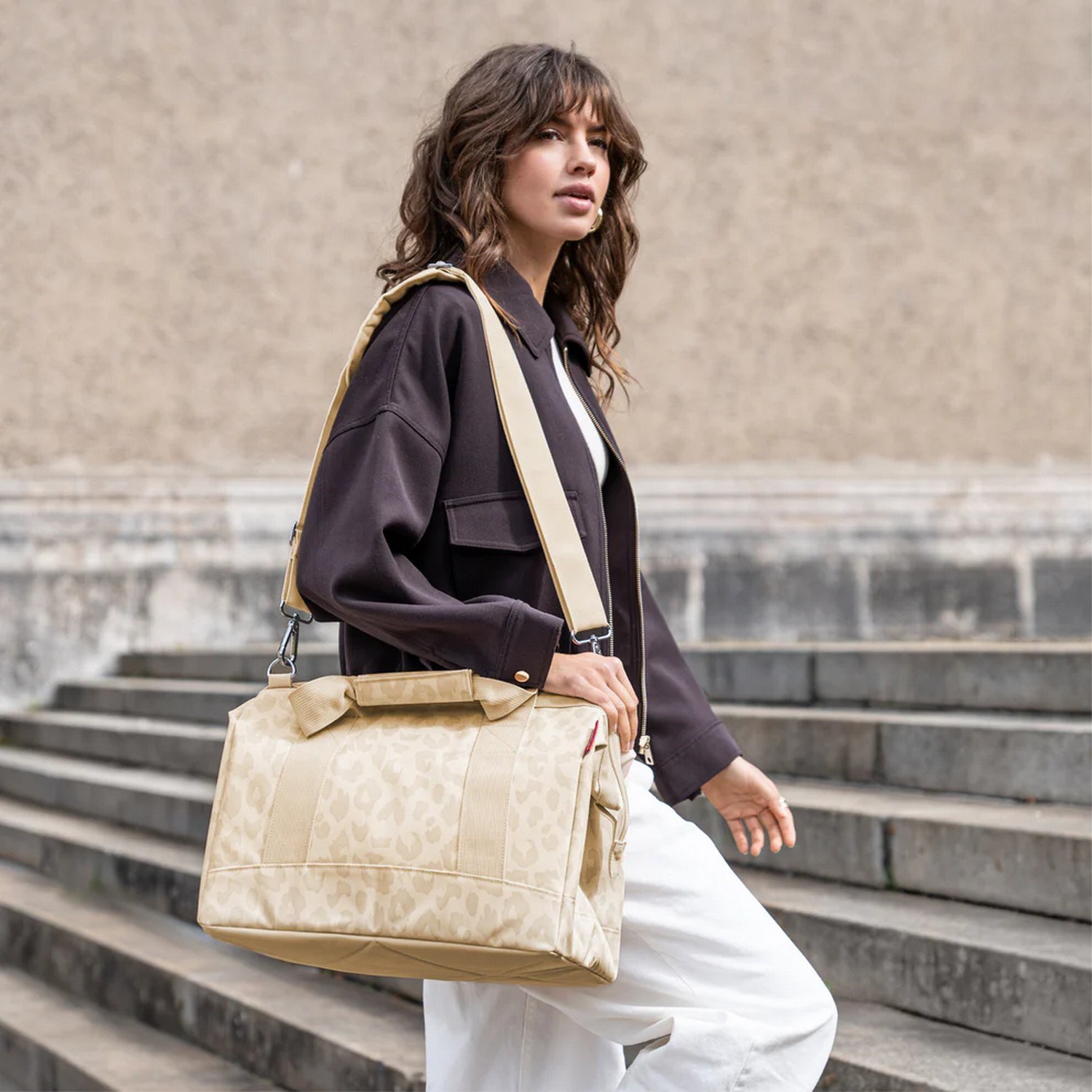 Cestovní taška Reisenthel Allrounder M leo vanilla_1