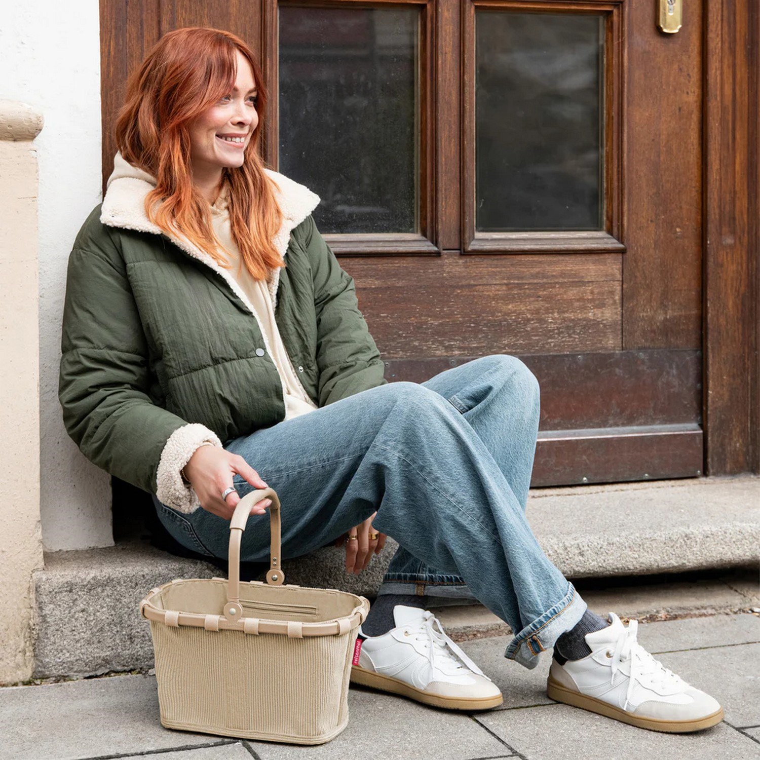 Nákupní košík Reisenthel Carrybag XS cord sand_0