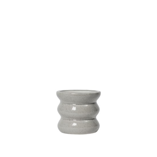 Květináč Broste MINNA V.12 cm světle šedý_1
