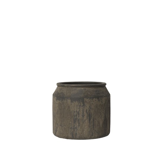 Květináč Broste UMA V.20 cm tmavě hnědý_1