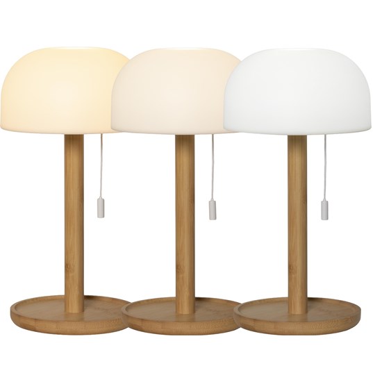 LED stolní lampa TARA V.28cm hnědá_5