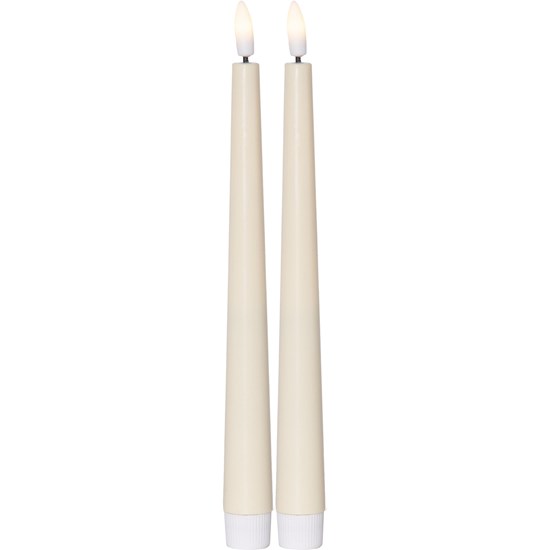LED svíčka FLAMME CANDY 26 cm SET/2ks žlutá_3