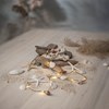 LED dekorační girlanda SEASIDE 10x LED D.90 cm béžová_0