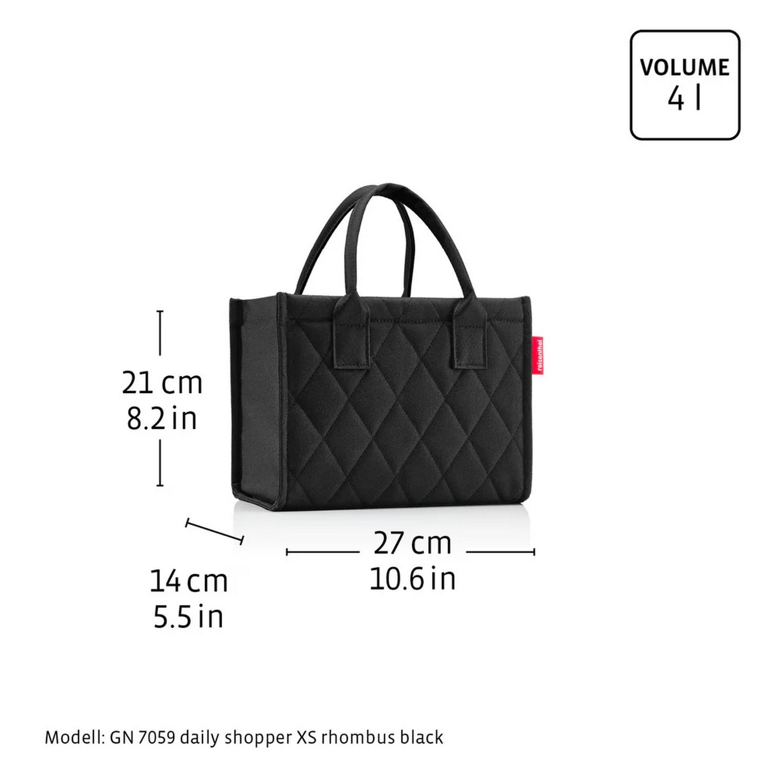 Taška přes rameno Reisenthel Daily Shopper XS smiley leo blush_3