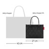 Taška přes rameno Reisenthel Daily Shopper XS smiley leo blush_4