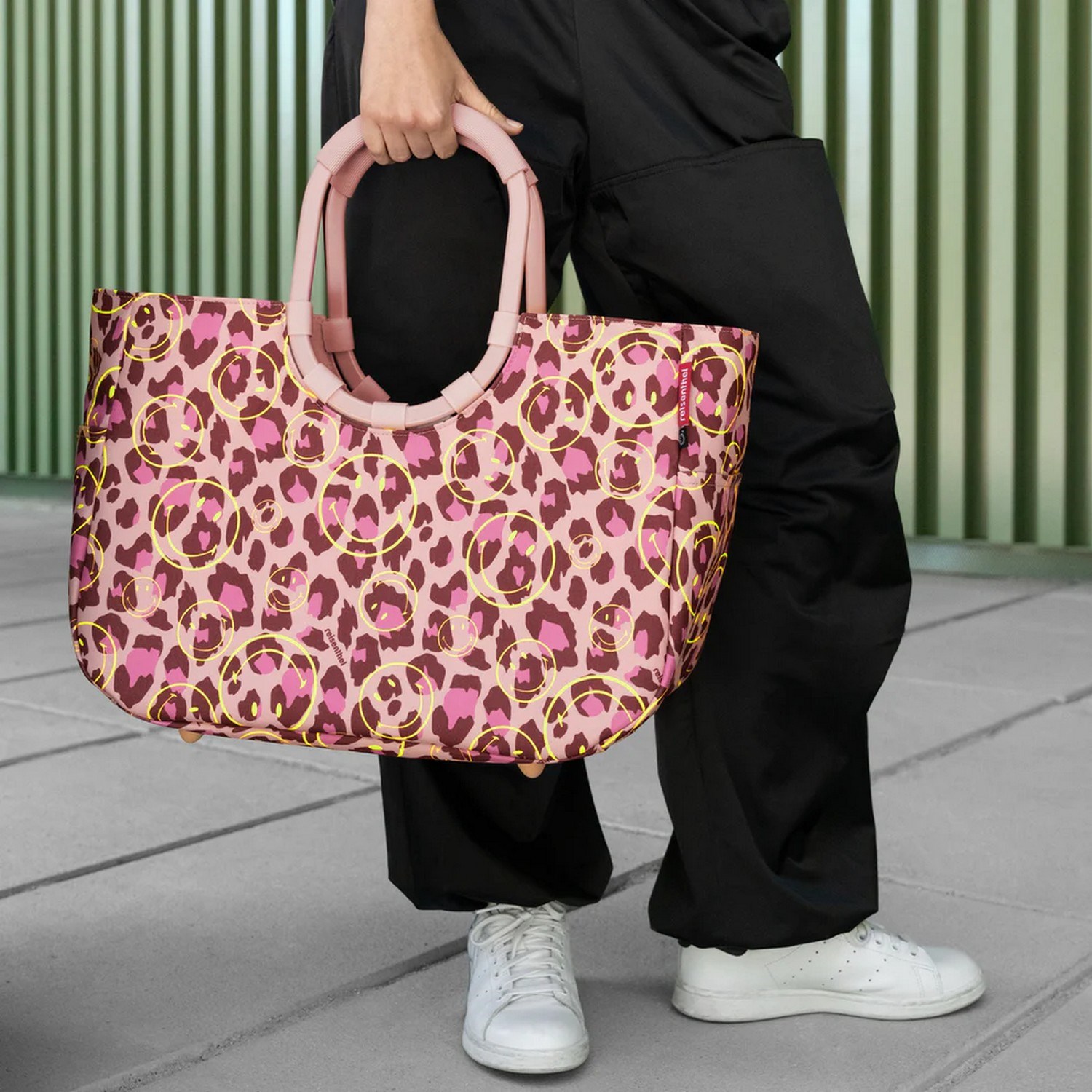 Módní taška Reisenthel Loopshopper L smiley leo blush_1
