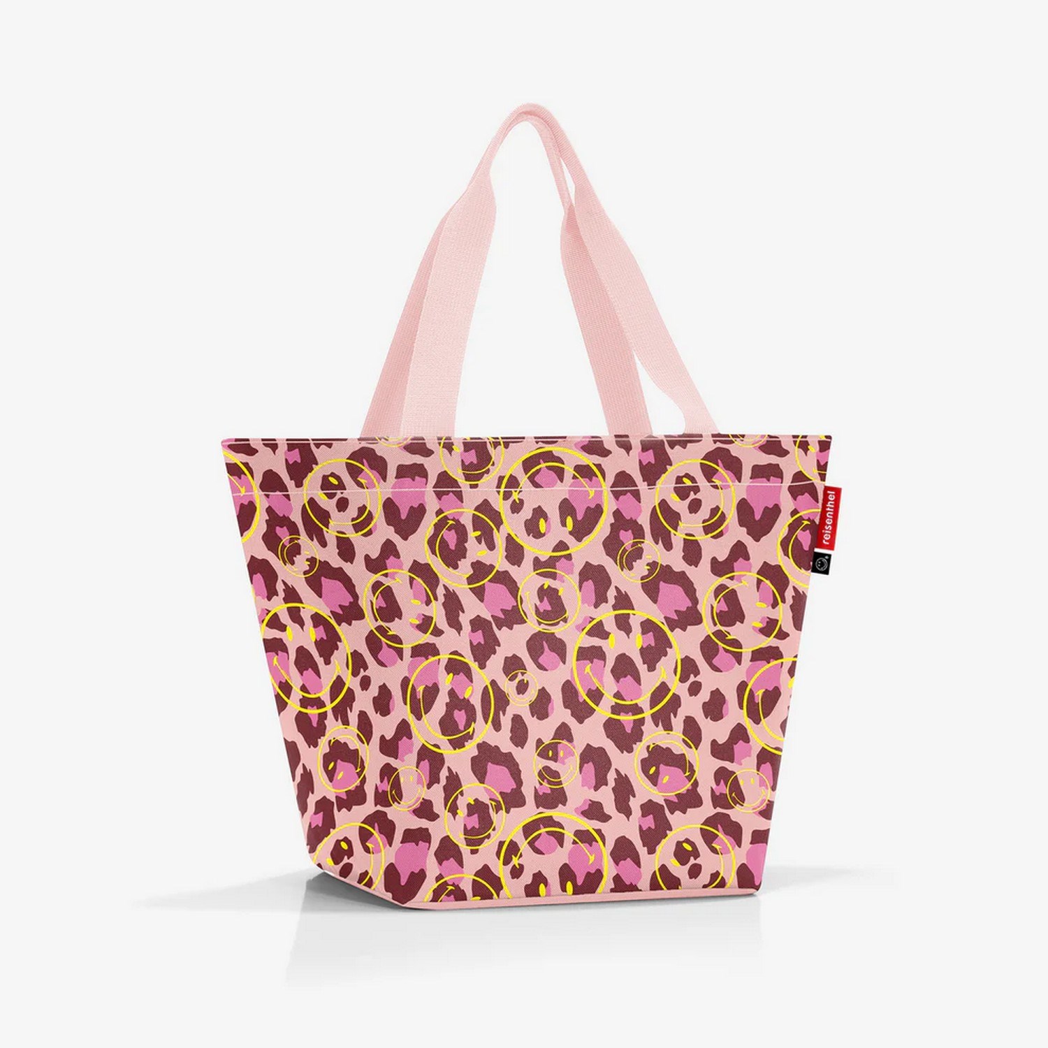 Taška přes rameno Reisenthel Shopper M smiley leo blush_3