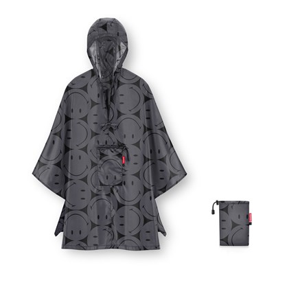 Skládací pláštěnka Reisenthel Mini Maxi Poncho smiley grey_1