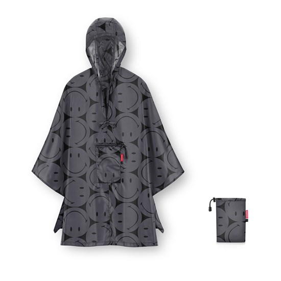 Skládací pláštěnka Reisenthel Mini Maxi Poncho smiley grey_1