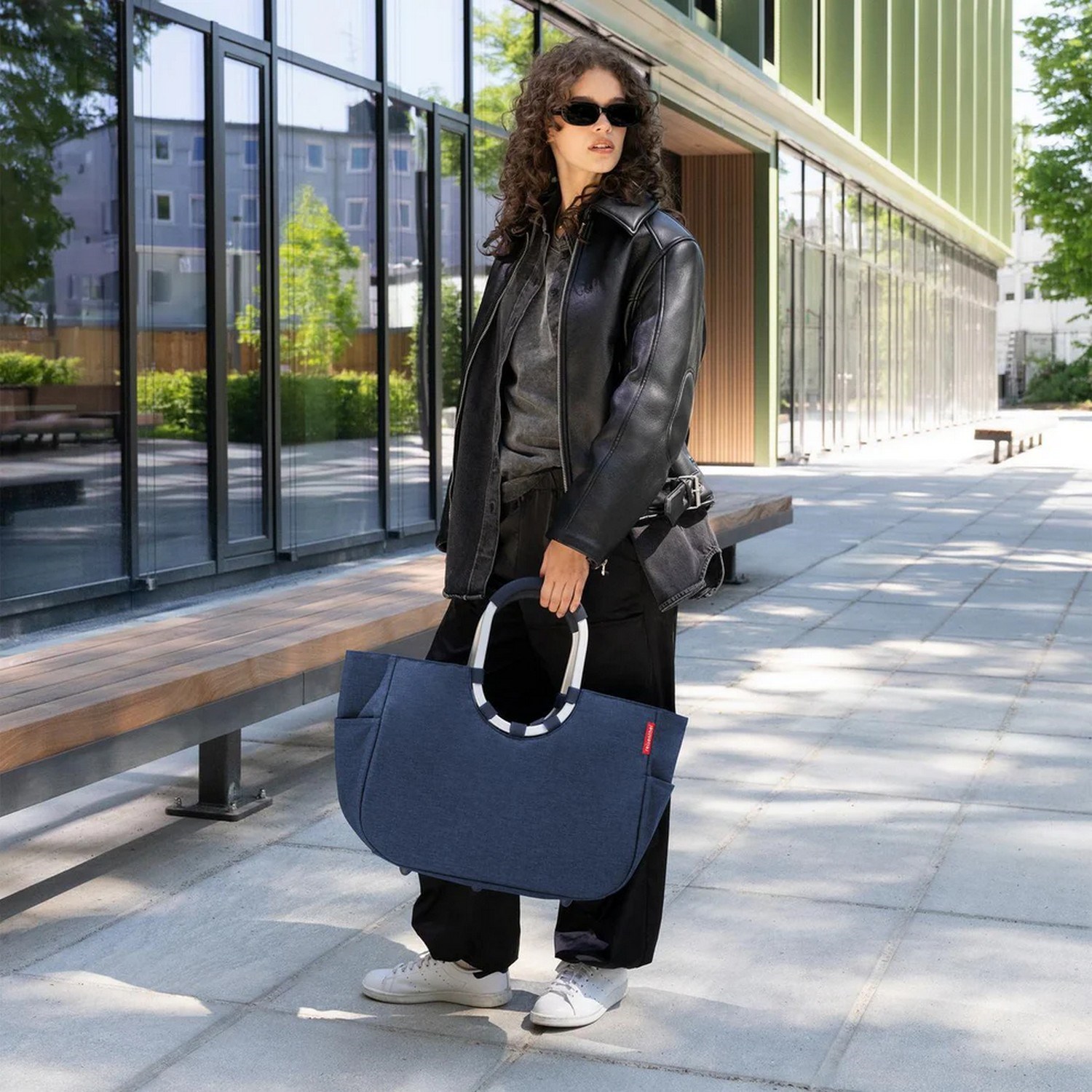 Módní taška Reisenthel Loopshopper L twist navy_0