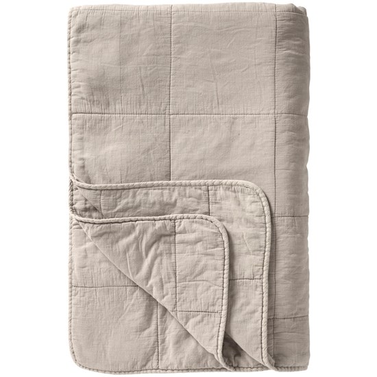 Prošívaná deka/pléd Ib Laursen VINTAGE 180x130 cm ash grey_4
