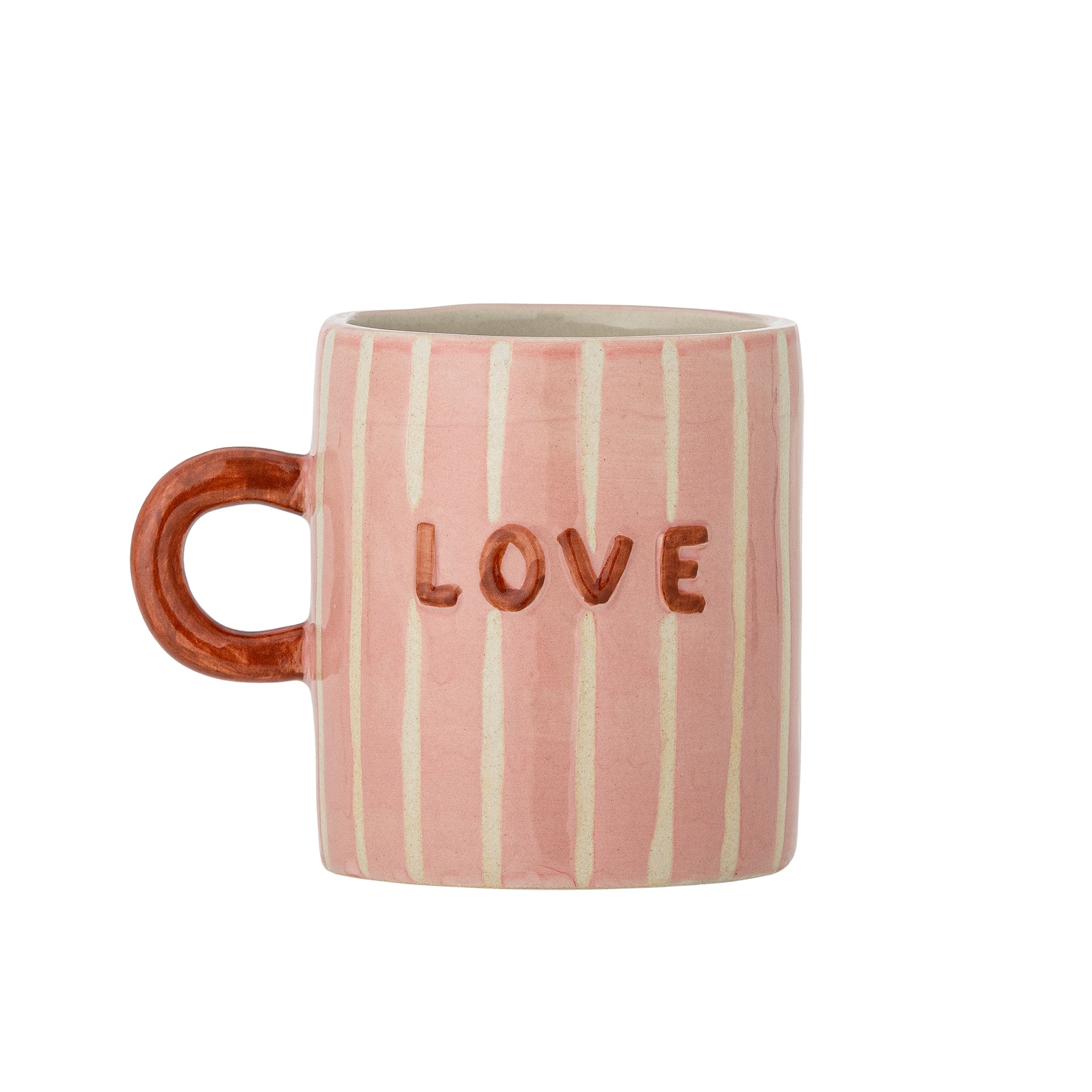 Kameninový hrnek CHERISH "MOM" 325 ml růžový_1
