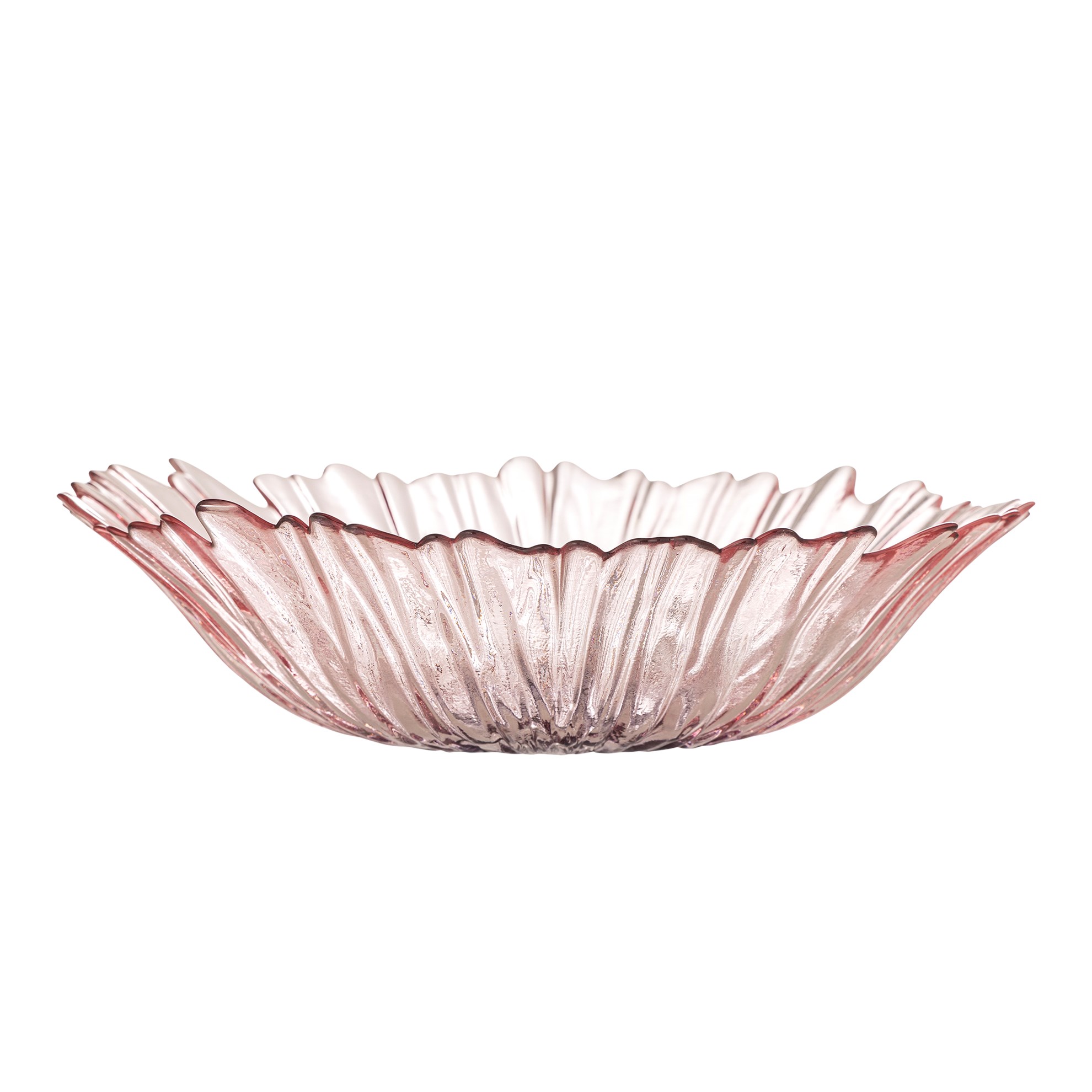 Skleněná mísa MARIKO P.31 cm růžová_1