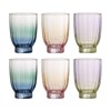 Sklenice na vodu NICOLINE 330 ml SET/6 ks vícebarevné_2