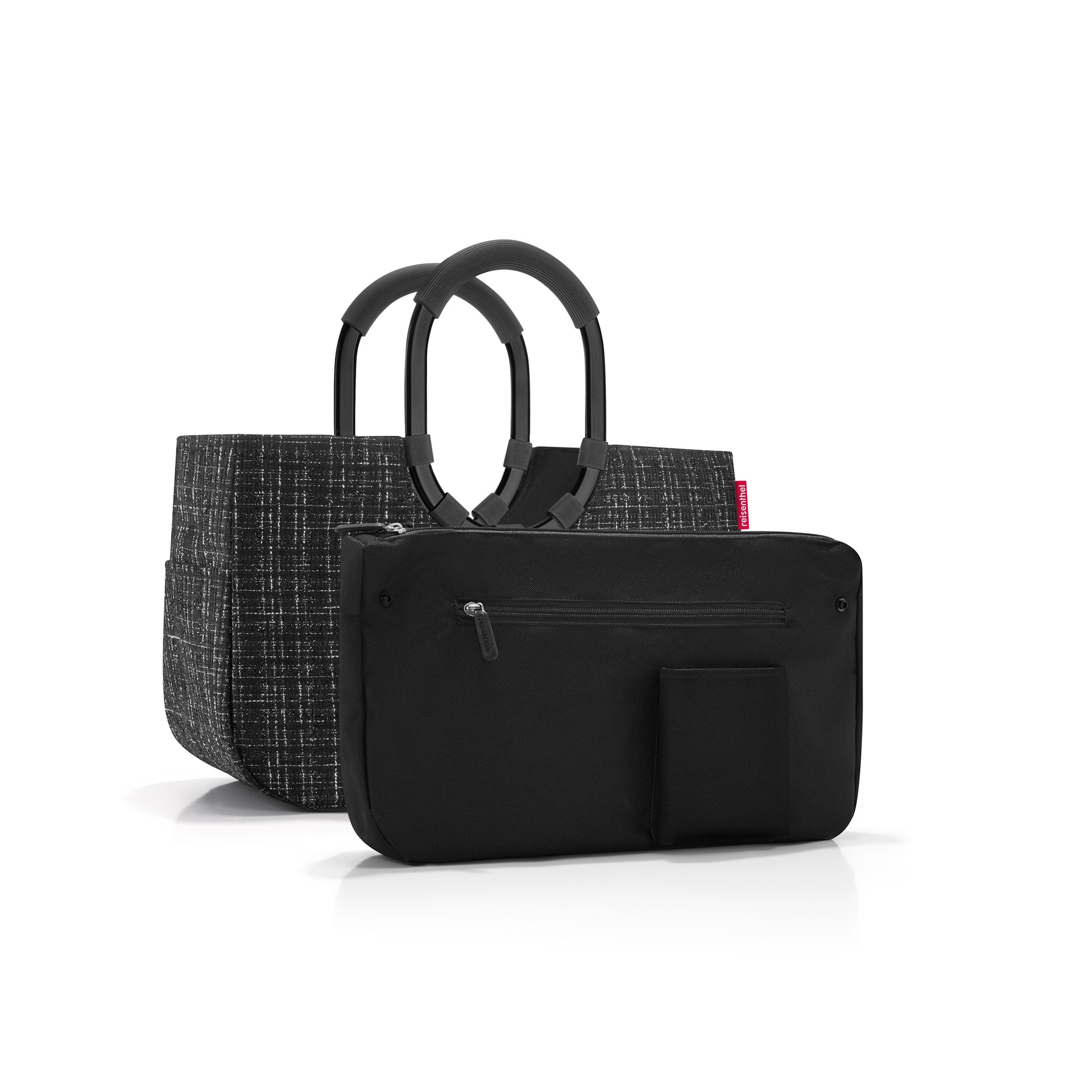 Módní taška Reisenthel Loopshopper M bouclé black_2