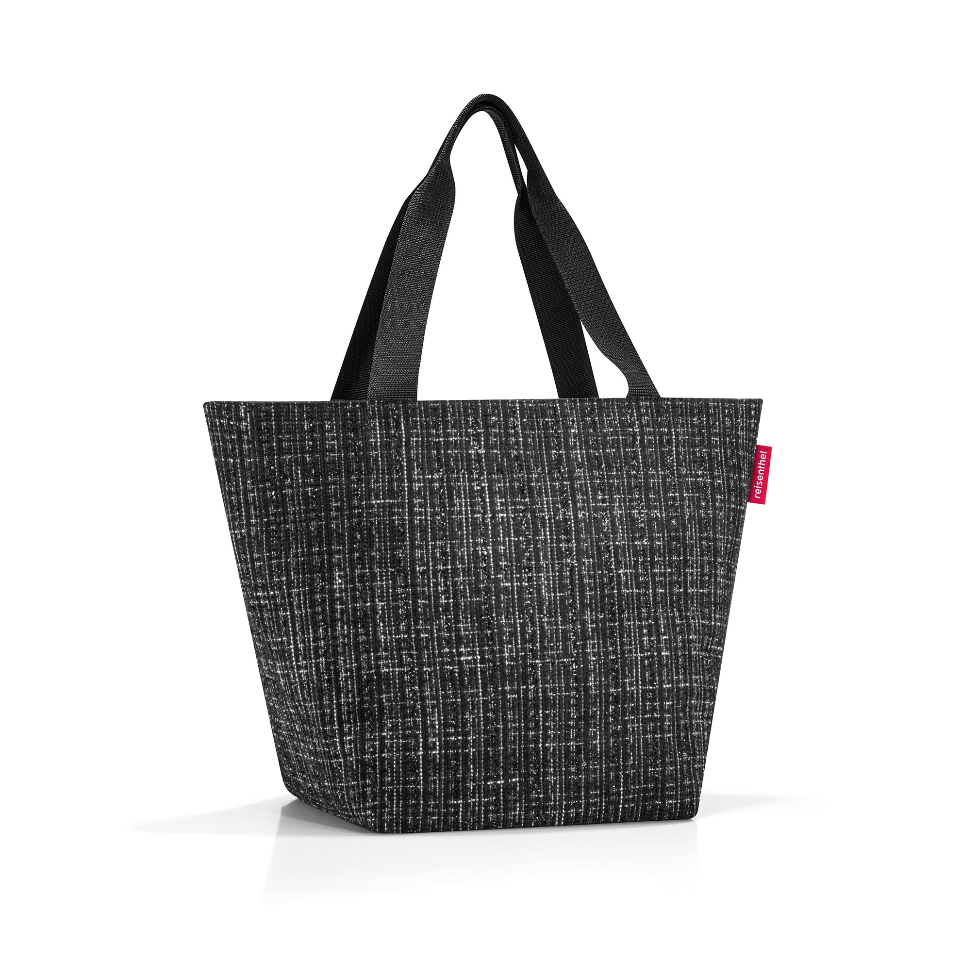 Taška přes rameno Reisenthel Shopper M bouclé black_0